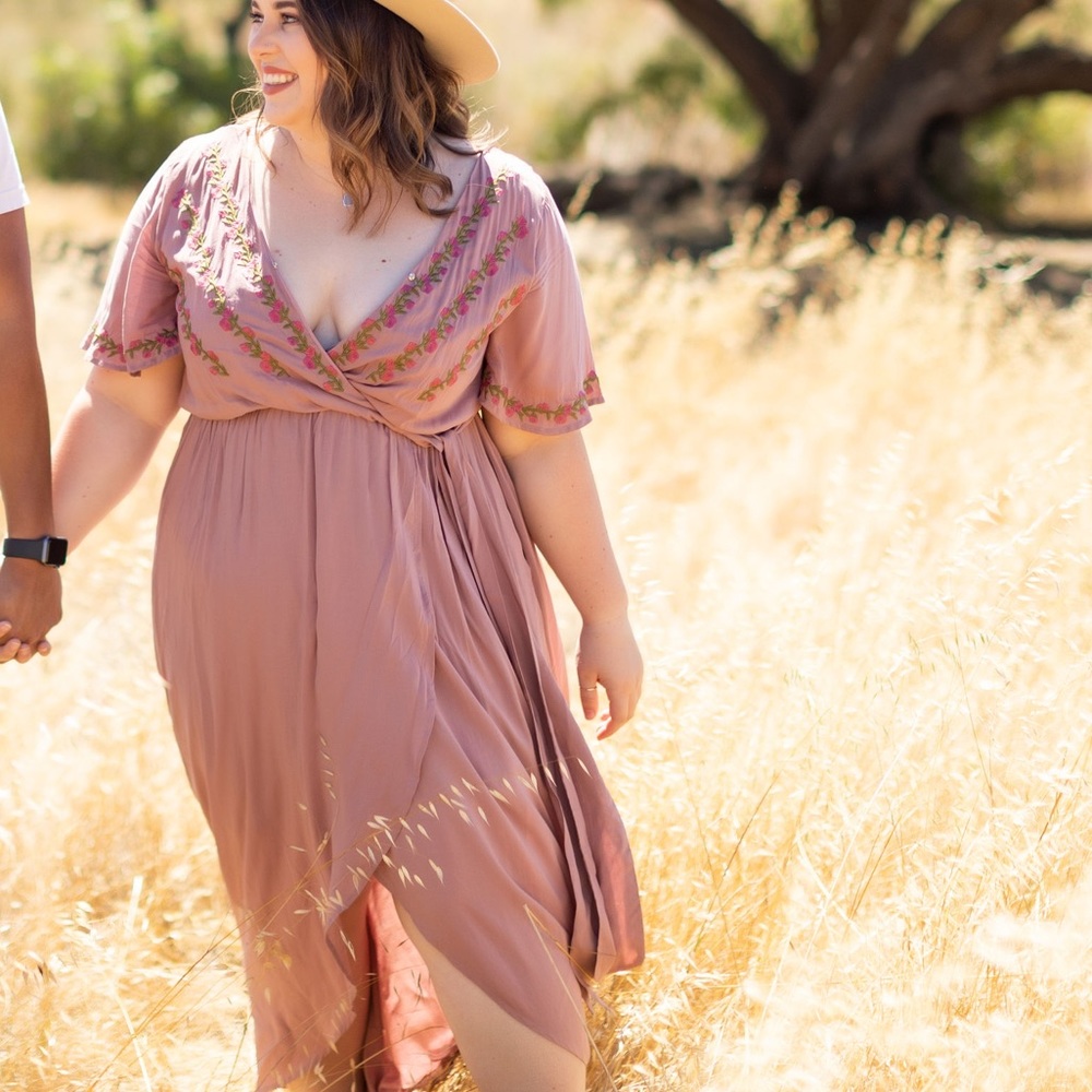 Mauve Piper & Scoot “Parkland” dress